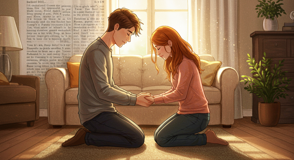 The importance of prayer in romantic relationships according to the Bible